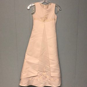 White first communion dress